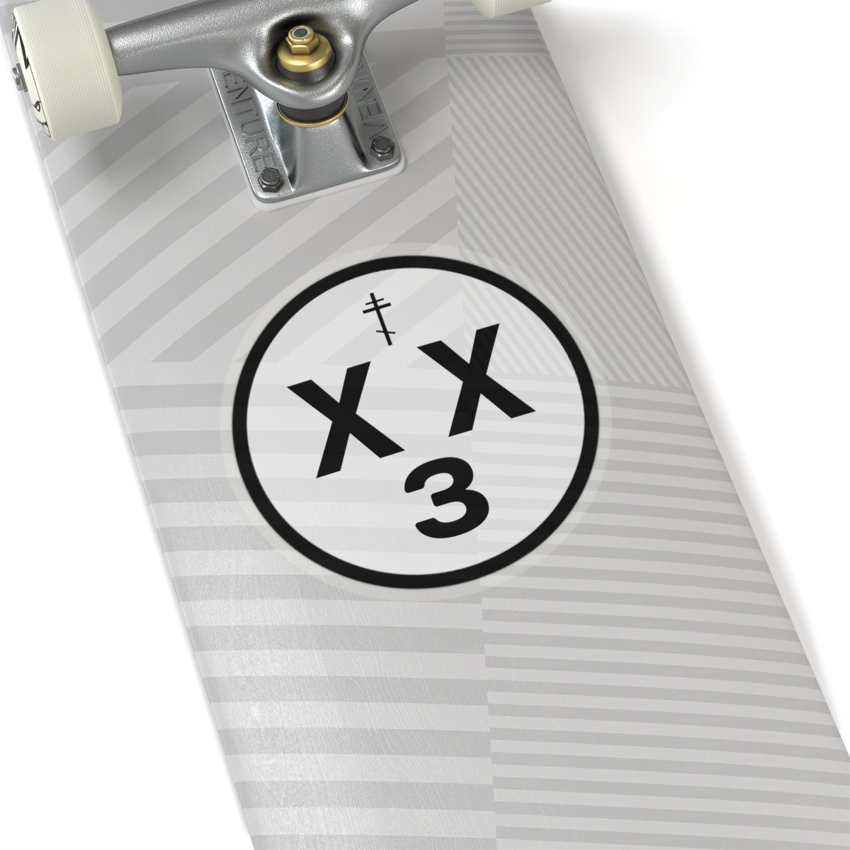 orthodoxx3d sticker - white